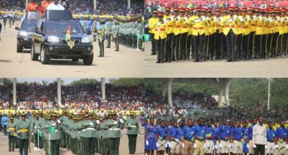 Ghana marks 60 with beautiful parade