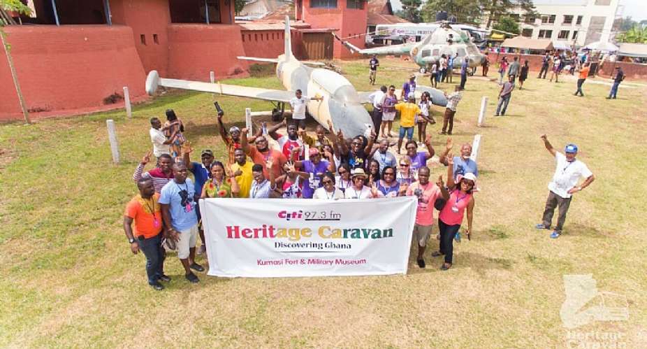 Heritage caravan day 2: Crew visits Kumasi Military Museum