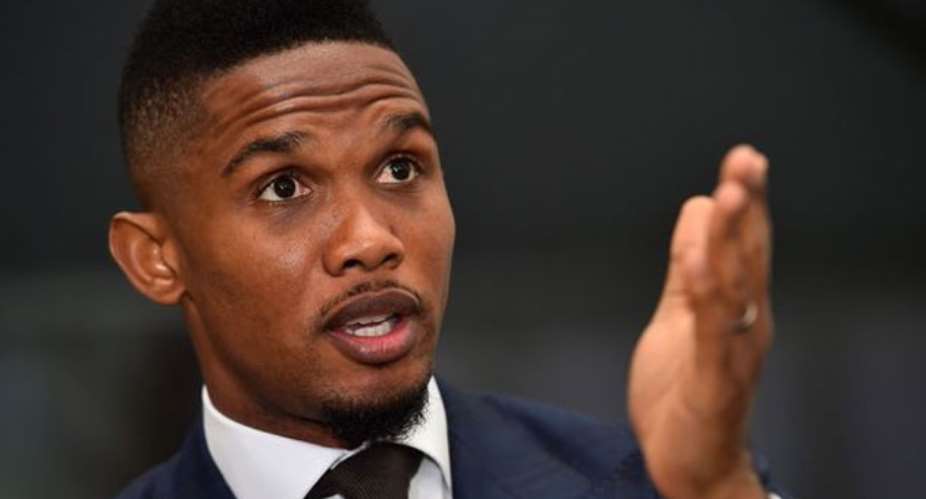 Samuel Eto'o Slapped With Paternity Lawsuit By 19-Year-Old Lady