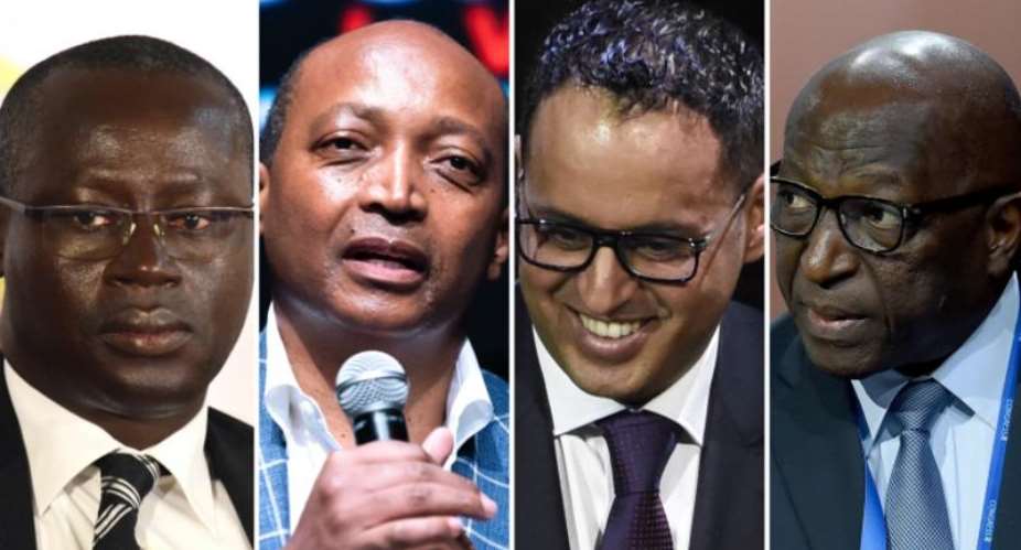 Augustin Senghor, Patrice Motsepe, Ahmed Yahya and Jacques Anouma had all been approved for the March elections