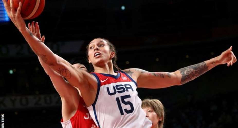 Brittney Griner is a seven-time WNBA All-Star and two-time Olympic gold medallist