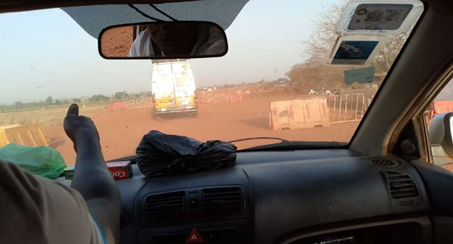Poor road reflectors on Bolgatanga-Bawku road affecting safe driving