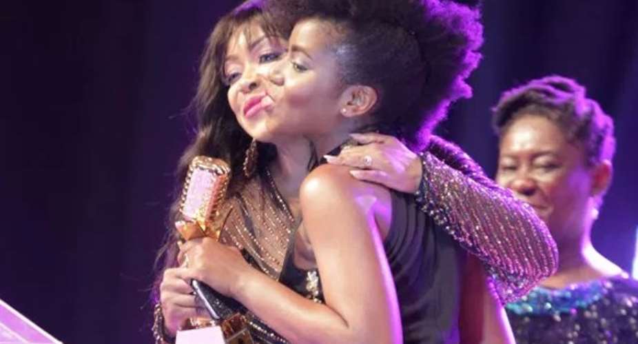 Photos: Stephanie Benson courts controversy with see-through gown