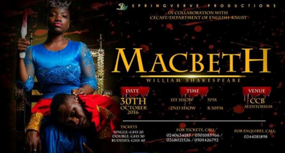 Theatre comes alive at KNUST with staging of 'Macbeth'
