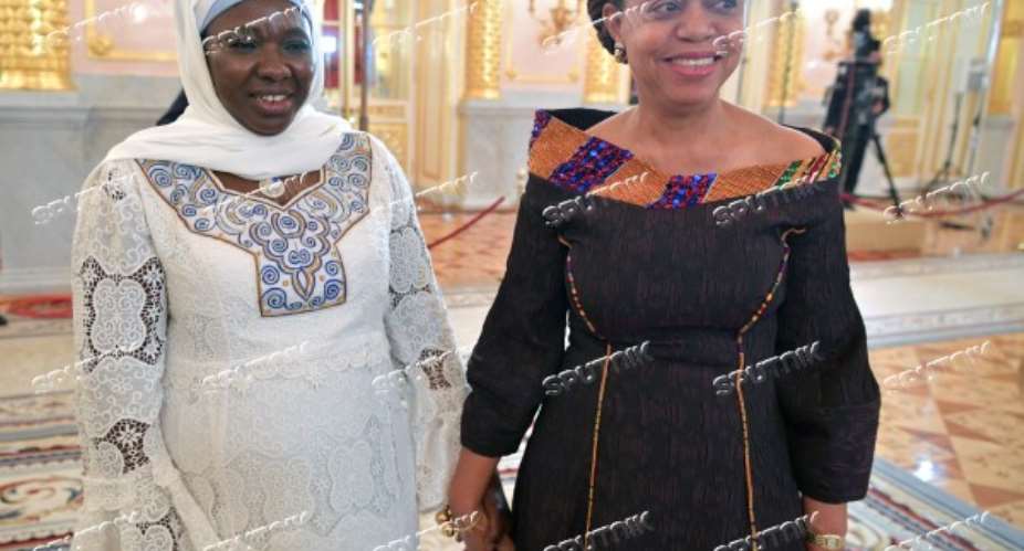 Female Ambassadors from Gambia and Ghana