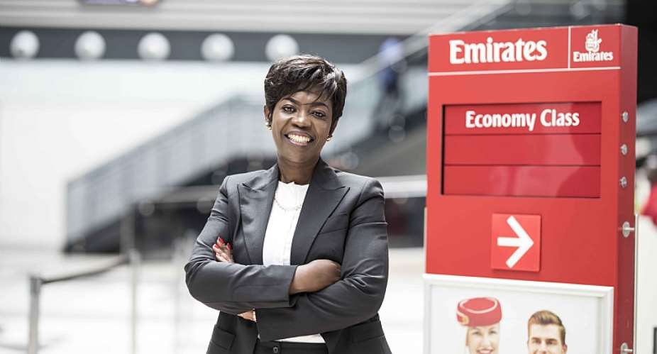 On Women's Day: Thriving In Aviation, Meet Sylvia Baah Emirates Airport Services Manager