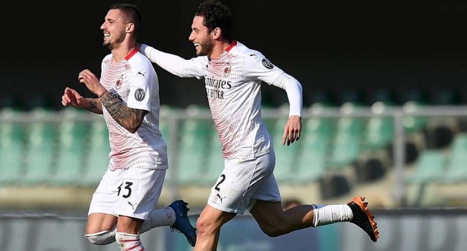 Serie A:  AC Milan closes gap on Inter with comfortable win at Verona