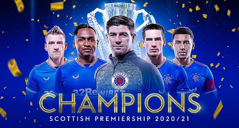 Gerrard's Rangers win first Scottish top-flight title in 10 years