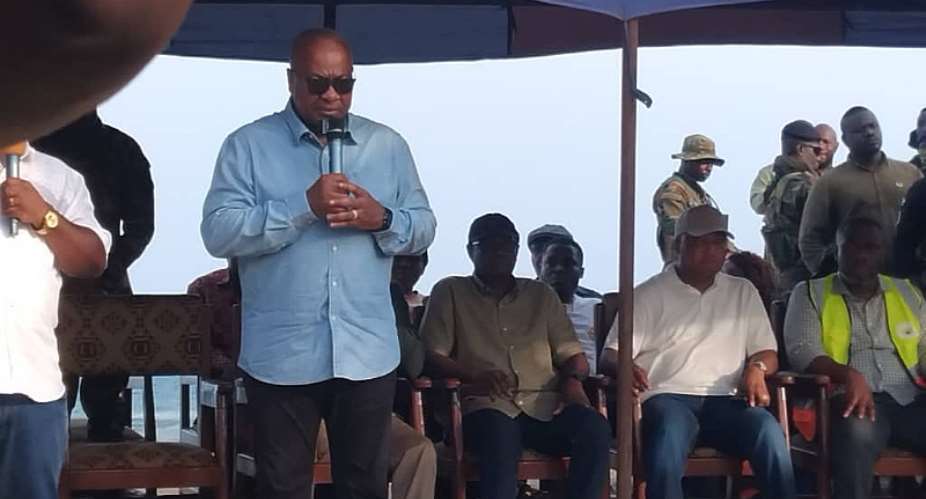 Blekusu Sea Defence Phase-Two:Mahama directs Finance Minister to allocate funds forcommencement ofwork
