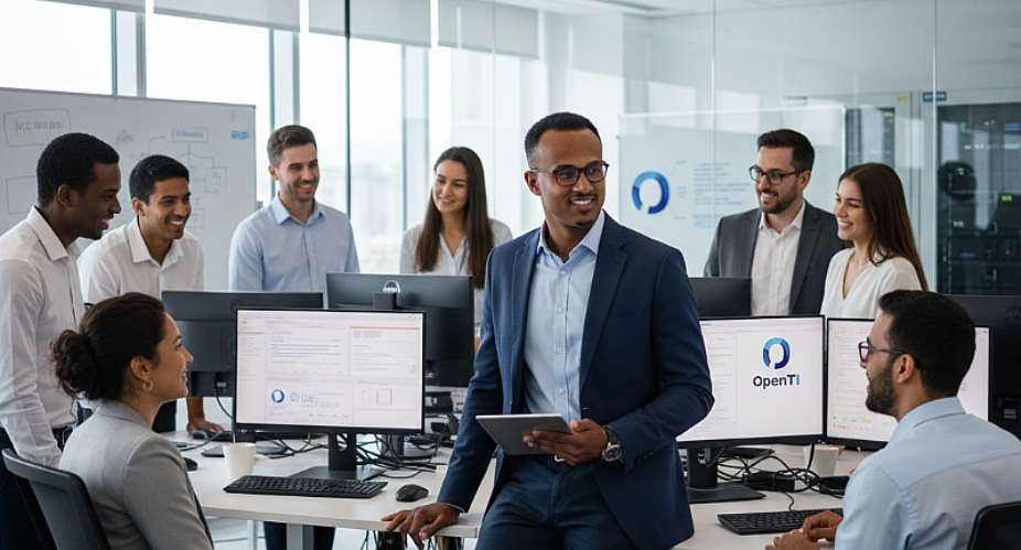 Jibril Mohamed Ahmed, CEO of OpenTI