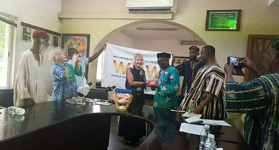 Anthony Obeng Afrane Honoured with Gold Medal for Literary Prowess