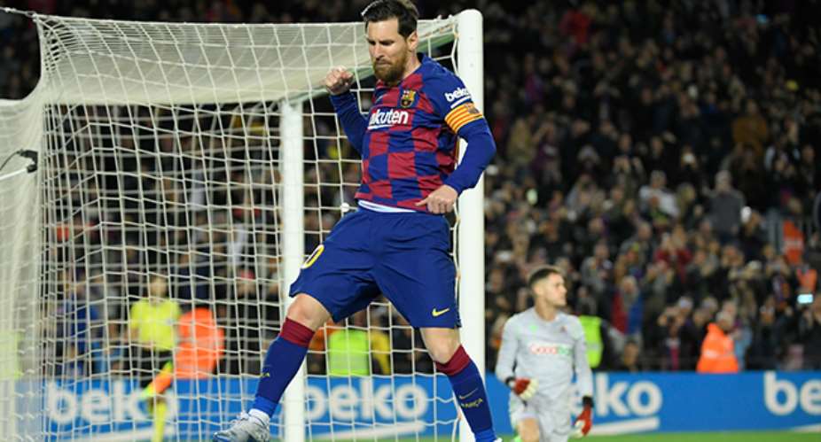 La Liga: Messi Penalty Ensures Barca Edge Past Sociedad