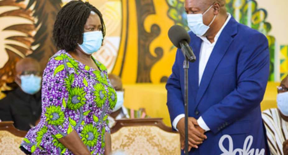 Our survival depends on an empowered woman – Mahama on International Womens Day