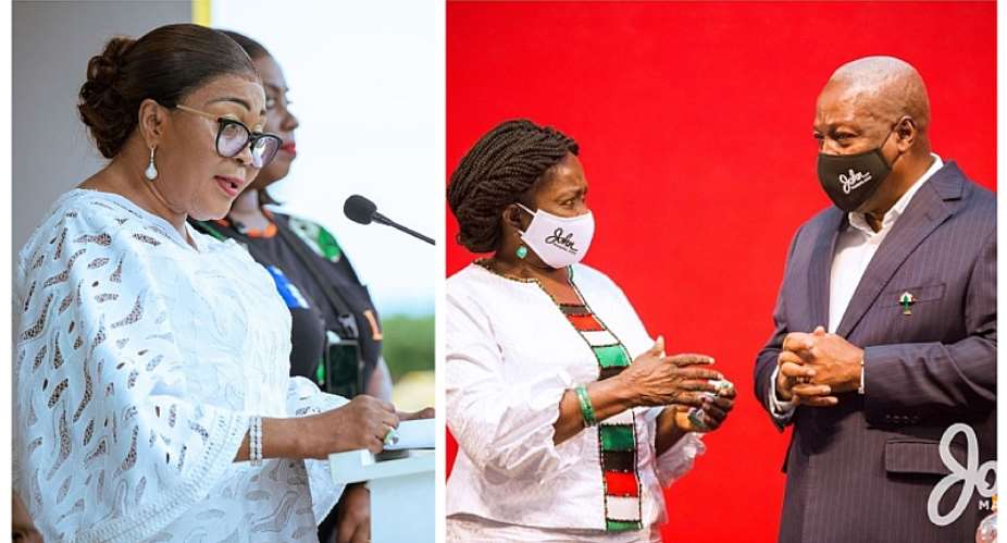 International Womens Day: Lordina Mahama congratulates husband for choosing a female running mate again
