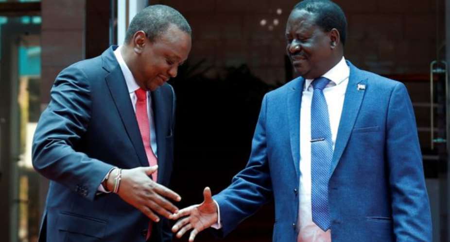 Uhuru Kenyatta, Raila Odinga Move To Reconcile