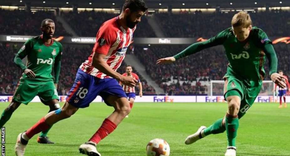 Europa League Roundup: Costa Scores As Atletico Beat Lokomotiv