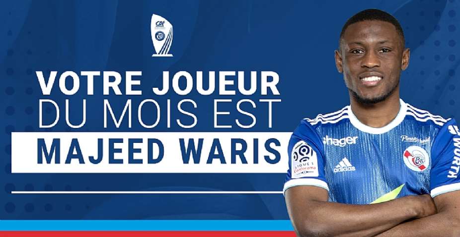Majeed Waris Wins Strasbourg Player Of The Month Award