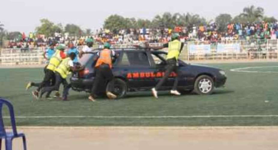 Nigerian Footballer Dies After Stadium Ambulance Fails To Start