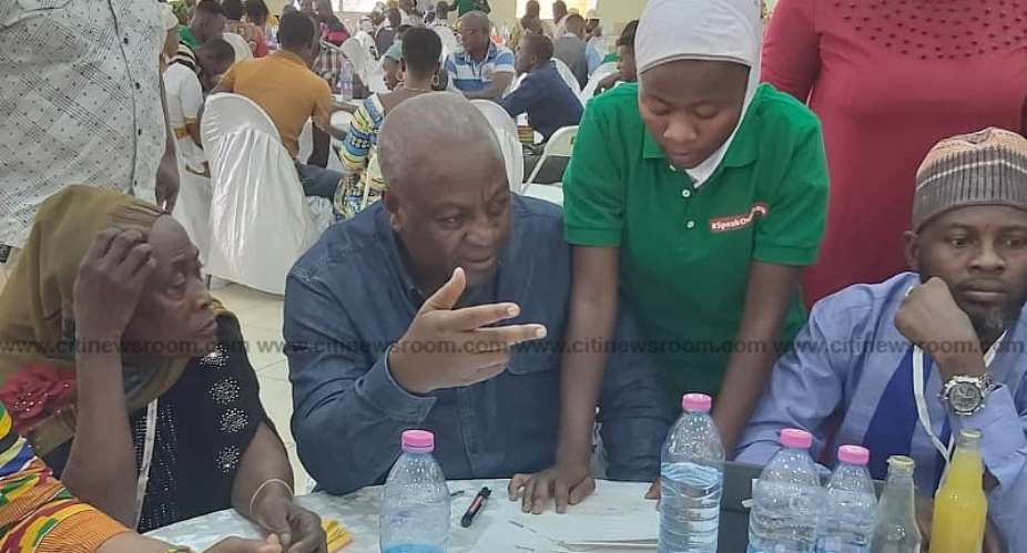 Mahama Urges Electorate To Be Candid About Their Challenges