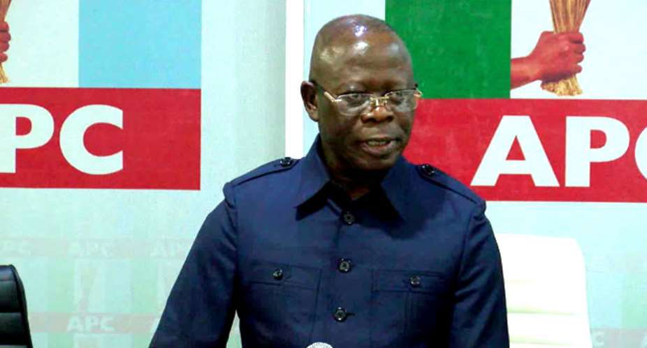 Oshomoles Exit Now Certain, As APC Governors Disown Him