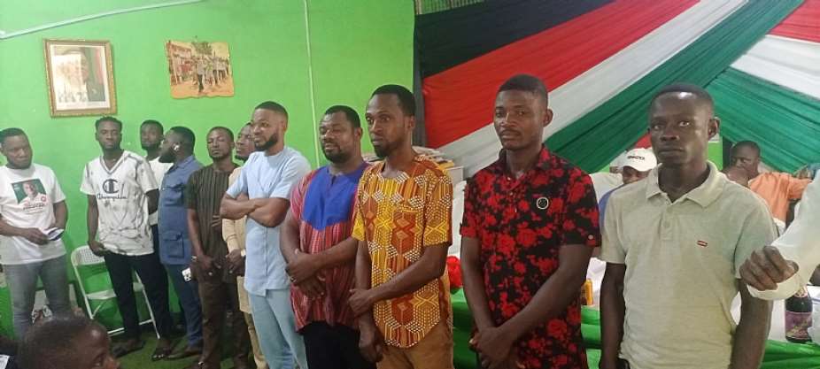 ER: Lower West Akim NDC inaugurates Youth Working Committee