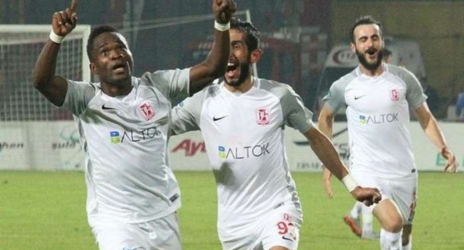 Mahatma Otoo Bangs In Goal No.12 As Balikesirspor Win In Turkish Second-Tier