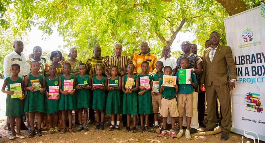 2nd Lady Samira's Library-In-A-Box Project Reaches Ho Cluster Of Schools