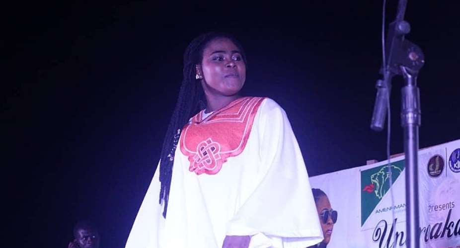Video: Joyce Blessing 'Shuts Down' Wassa-Akropong with Unbreakable Concert