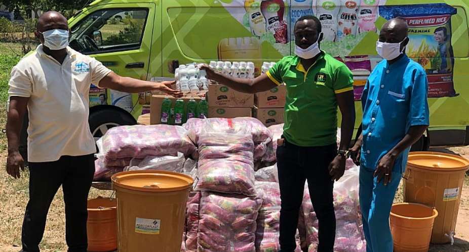 COVID19: Orkman Ghana Limited Donates Relief Items To 3 Orphanages Across Kasoa And Nsawam