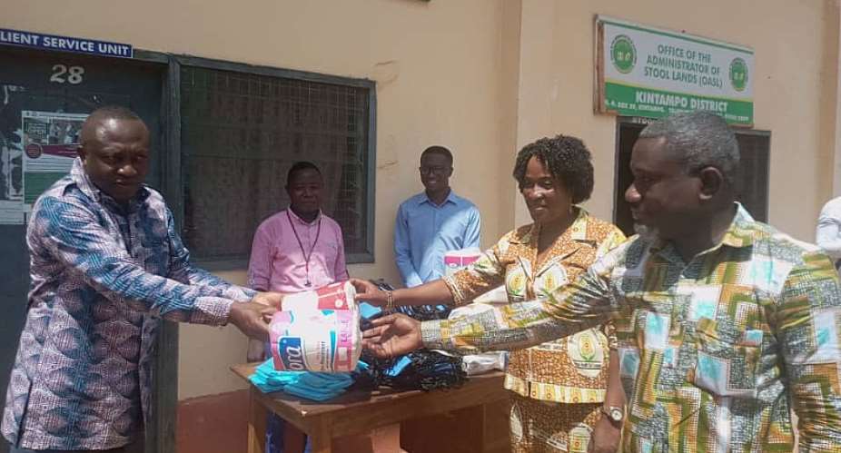 Martin Luther Health Training School donates PPEs to Ghana Health Service, others
