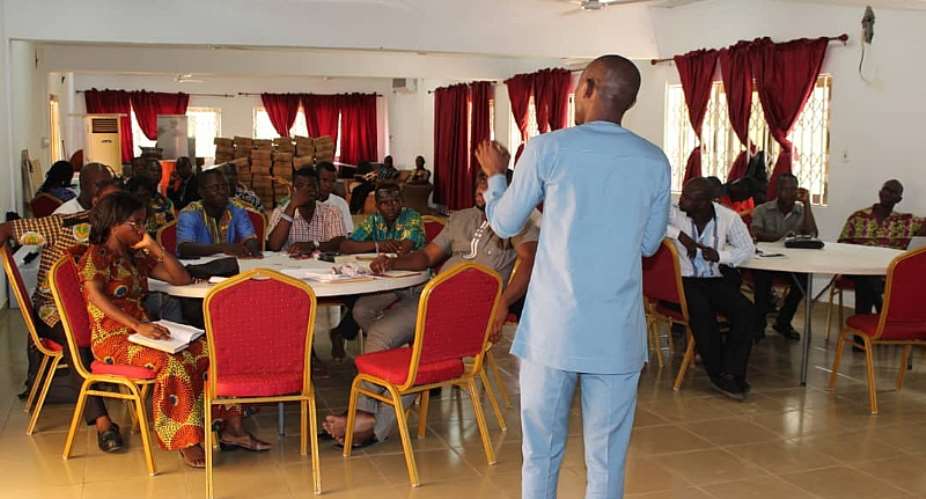 Afadzato South Education Directorate Holds Maiden Financial Review Meeting For Management Of 2nd Cycle Institutions