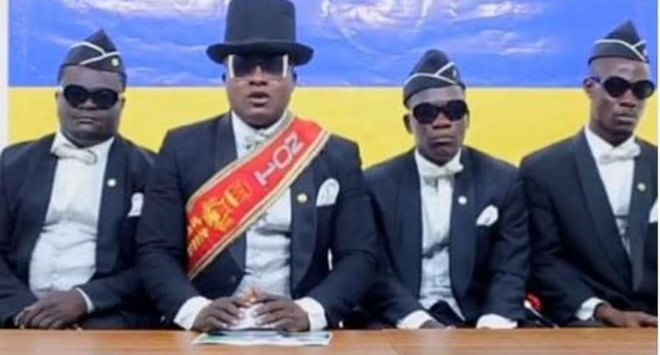 Ghana's dancing pallbearers to donate 250k out of 1m Coffin Dance meme sale to Ukraine