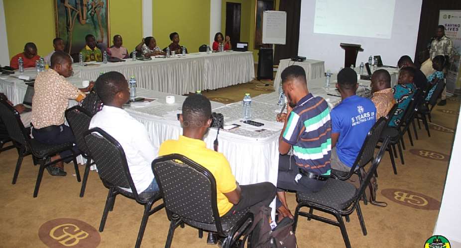 Senior news editors in Kumasi trained on road safety