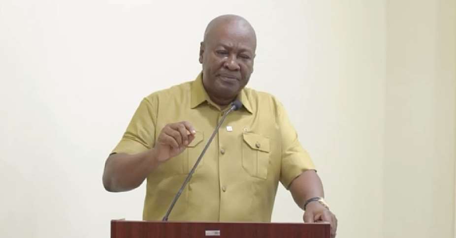 Election 2024: Im not a clearing agent, I wont interfere in corruption fight if elected president – Mahama