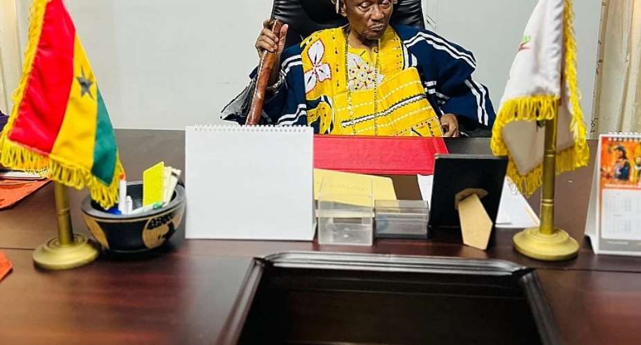Speedy recovery — Nandom Naa sends goodwill message to Vice President Prof. Opoku Agyemang