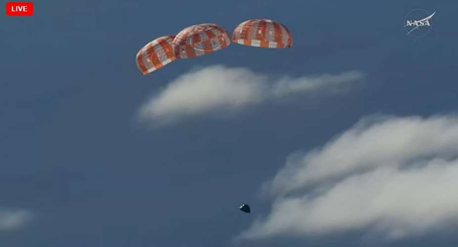 Astronaut Christina Koch and Artemis II crew splash down after historic Moon mission
