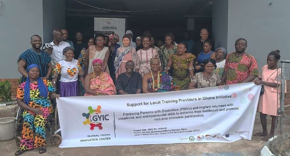 GYIC launches Skills4Inclusion to empower returnees, PWDs in Sunyani