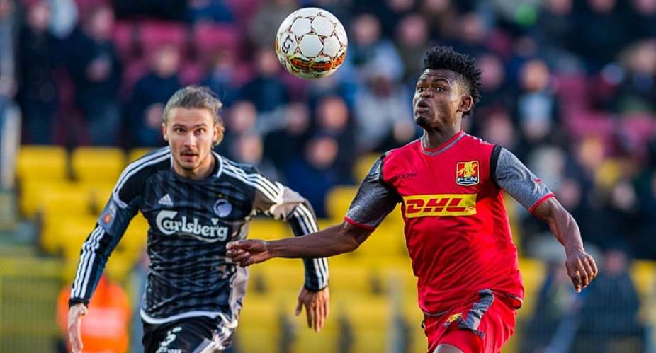 In-form Ghanaian striker Godsway Donsah scores to power Nordsjaelland to victory in Danish Superliga