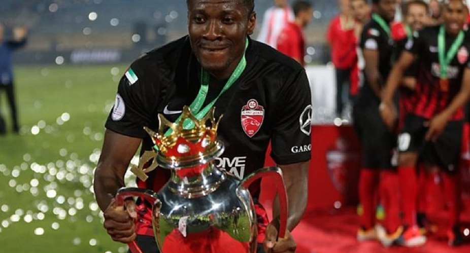 Asamoah Gyan wins UAE League Cup with Al Ahli after defeating Nana Poku's Al Shabab