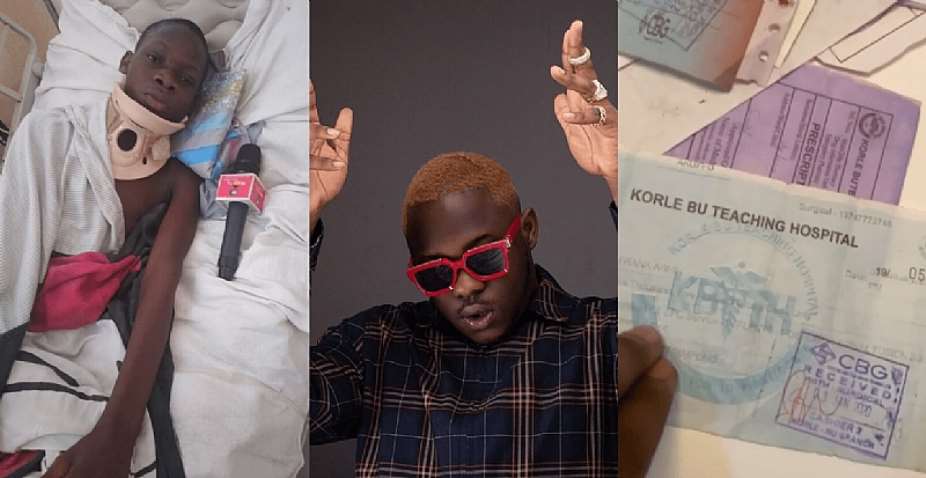 Medikal Shows Receipts Worth Over Ghc30,000 Spent On The Injured Fan From His Show Video