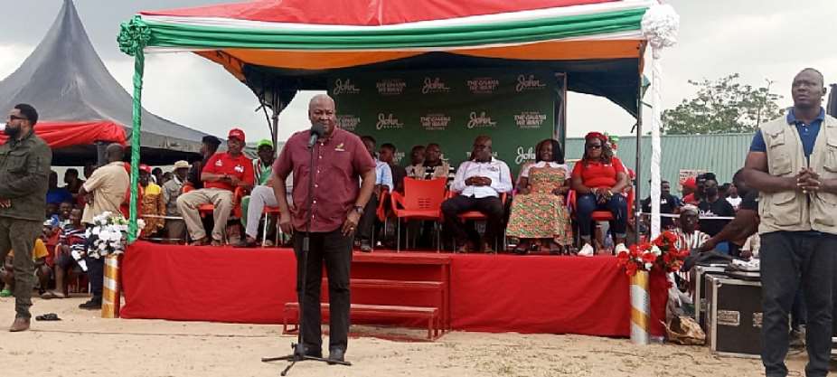Mahama promises closed season for only industrial trawlers
