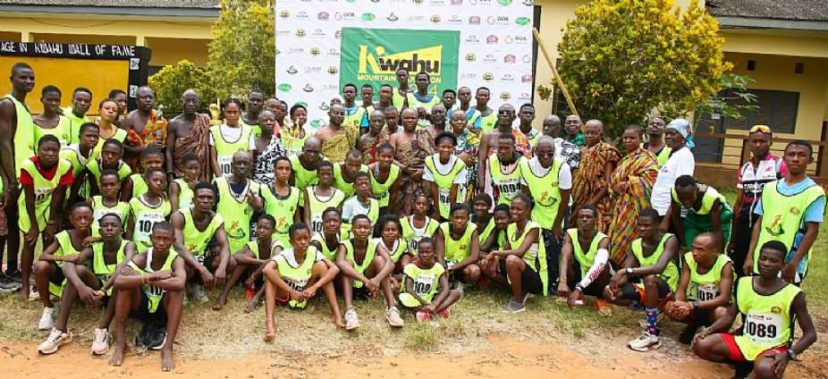 Ghana Armed Forces sweeps five awards at Kwahu Mountain Marathon