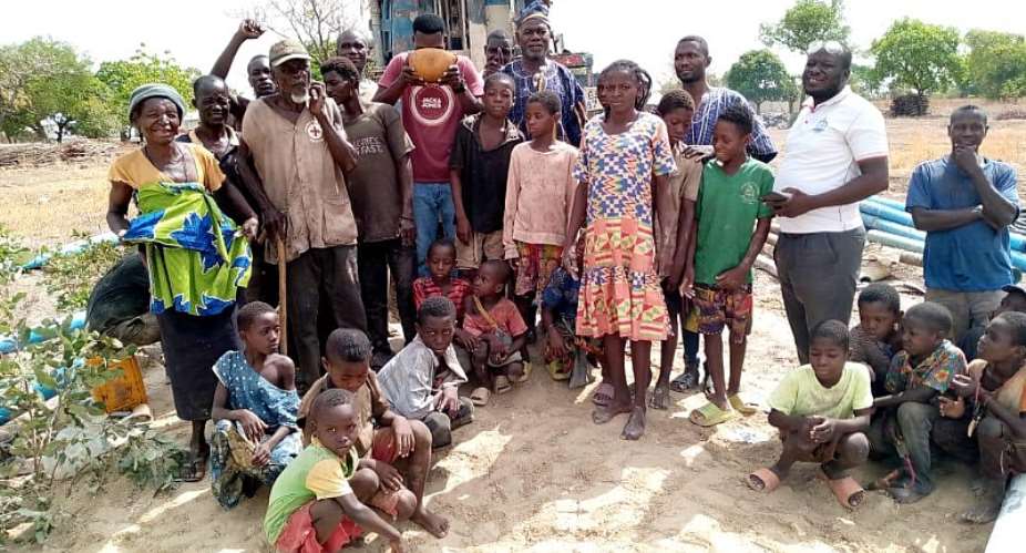 Jirapa MP provides 17 boreholes for his constituents