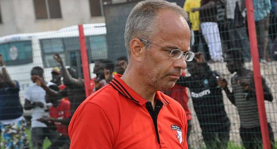WAFA Coach Klavs Rasmussen Not Shy To Praise Medeama For Shocking His Side In Sogakope