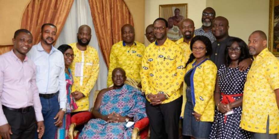 MTN Donates Ghc100k To Otumfuo's 20th Anniversary