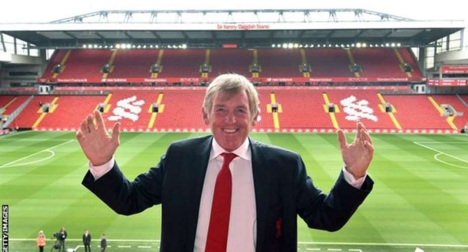 Liverpool renamed Anfield's Centenary Stand in honour of Kenny Dalglish in 2017