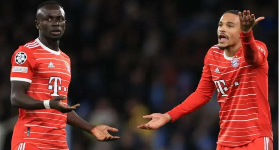 Sadio Mane allegedly punches Leroy Sane in the face after Man City defeat