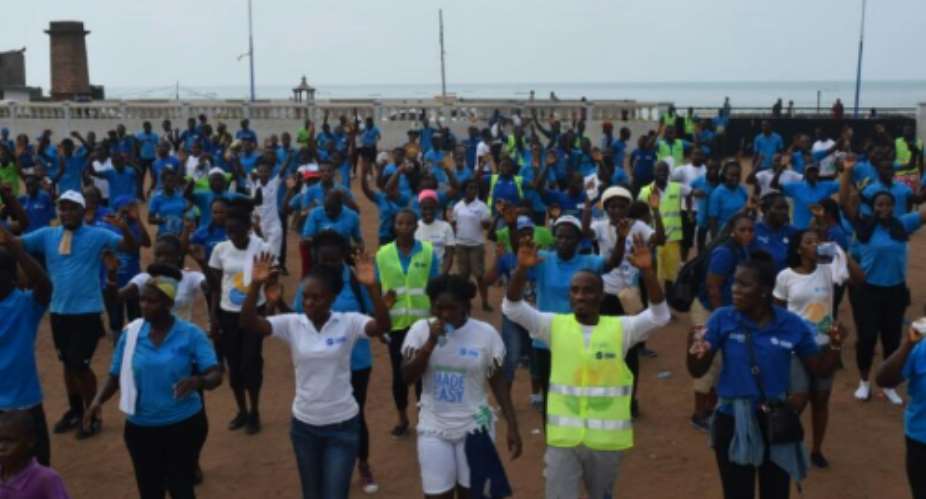 BIMA Ghana Staff Embark On Health Walk