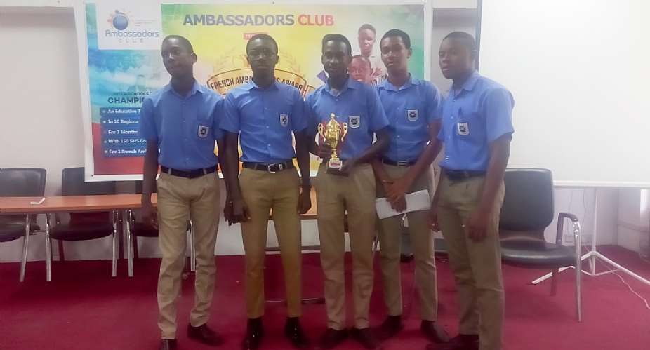 PRESEC Legon Wins First Regional French Competition Organized By The Ambassadors Club
