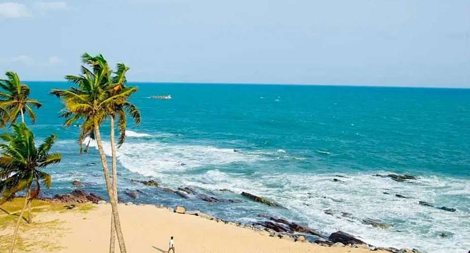 A file photo of a clean Ghanaian beach